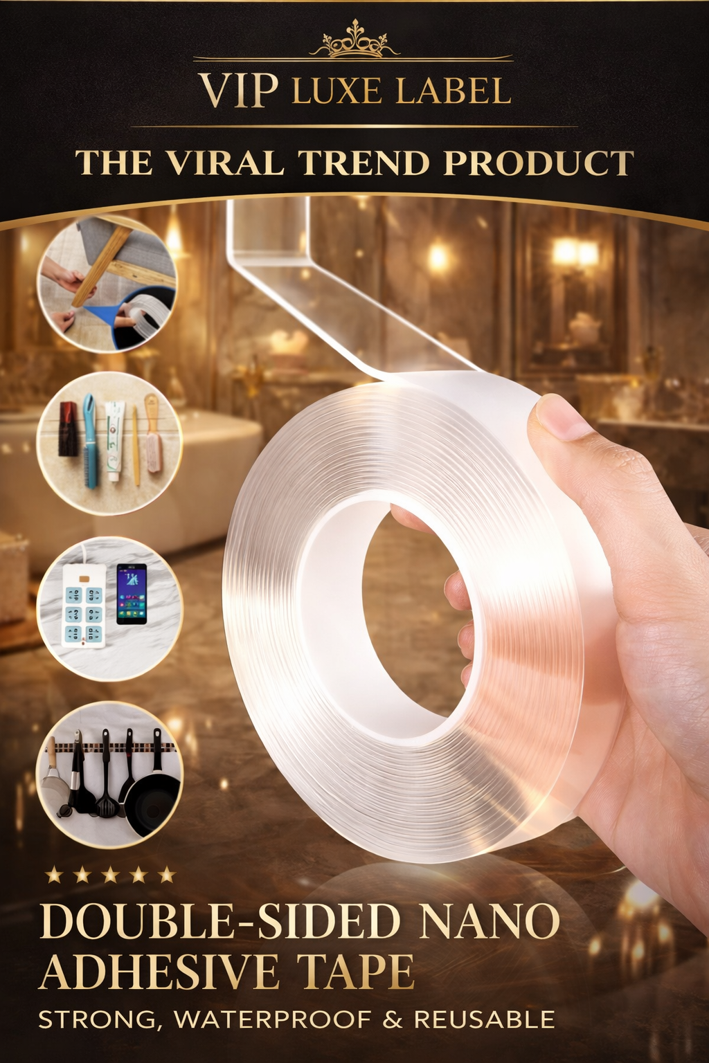 DOUBLE SIDE NANO ADHESIVE 1M