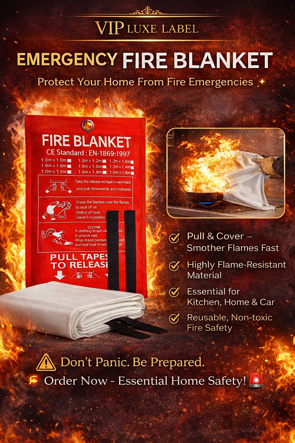 FIRE BLANKET