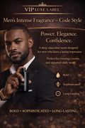 Men’s Intense Fragrance – Code Style