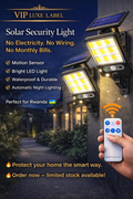 Solar Sensor Street Light (2500W)